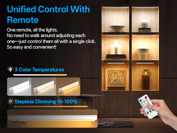 under cabinet lighting wireless