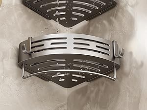 shower organizer suction