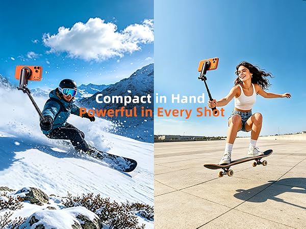 Mini Magnetic Selfie Stick Tripod