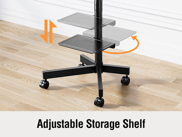Rolling TV Cart