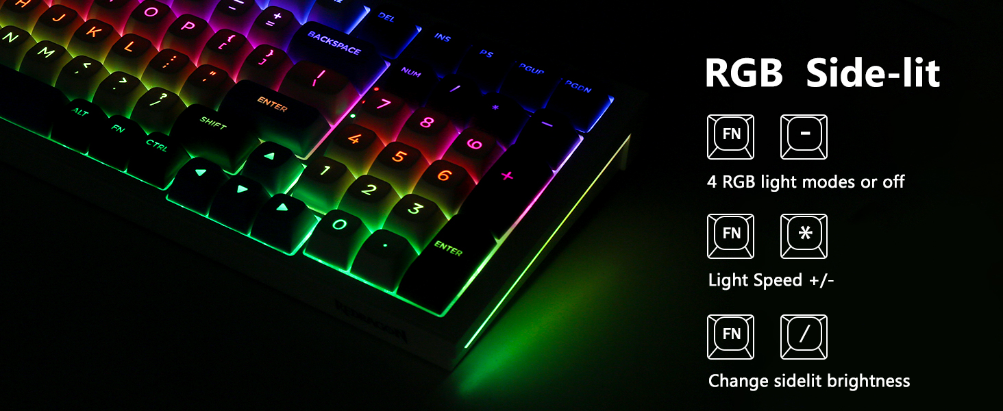 RGB Side-lit