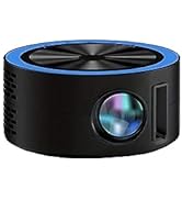 Mini Projector, 1080P HD Portable Projector Compatible With USB Interface And Remote Control, Mov...