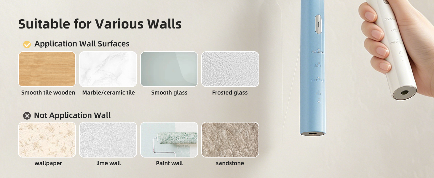 2 Slot Toothbrush Holders Wall Mounted