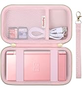 Supmay Hard Carrying Case Compatible with Nintendo DS Lite NDSL, Gameboy Advance Games Storage Ho...