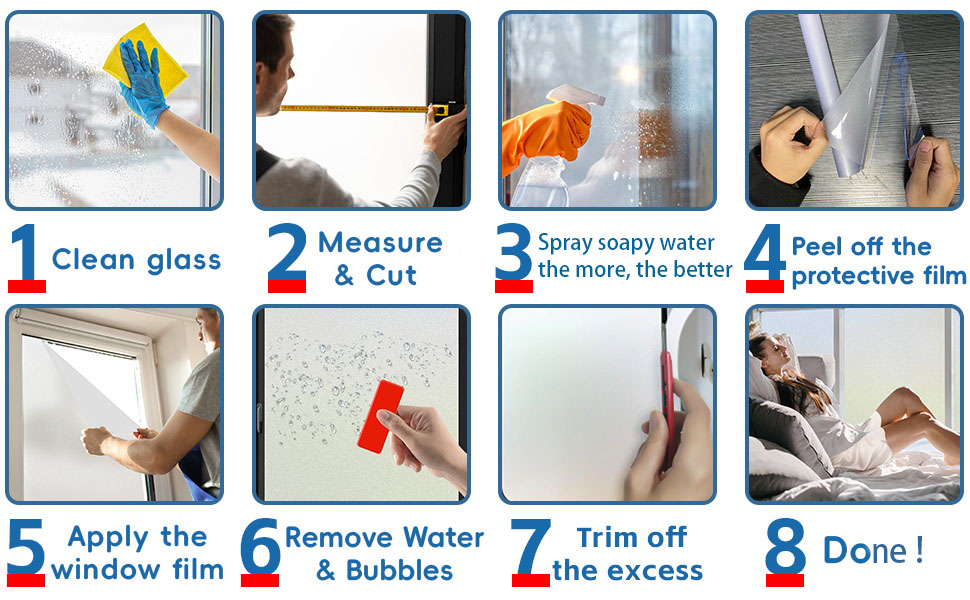 privacy film for bathroom window