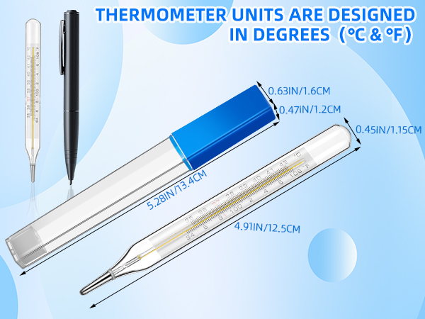 Lightweight Thermometers
