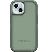 OtterBox iPhone 15, iPhone 14, and iPhone 13 Defender Series XT Case - EMERALD ISLE (Green), scre...