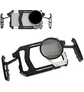 Universal Phone Cage, Smartphone Video Rig Kit with Dual Handle, ND Filter, Tripod Mount, Aluminu...