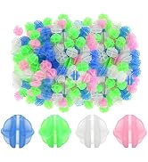Nanaborn Bike Spoke Beads Glow in The Dark That Make Noise- Plastic Round Multicolor Luminous for...