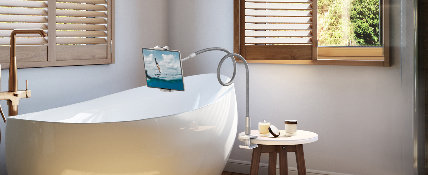 gooseneck ipad tablet holder