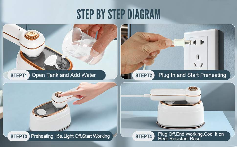 HandHeld Steamer Iron