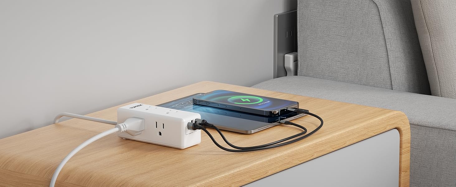 Power Strip for Couch Side