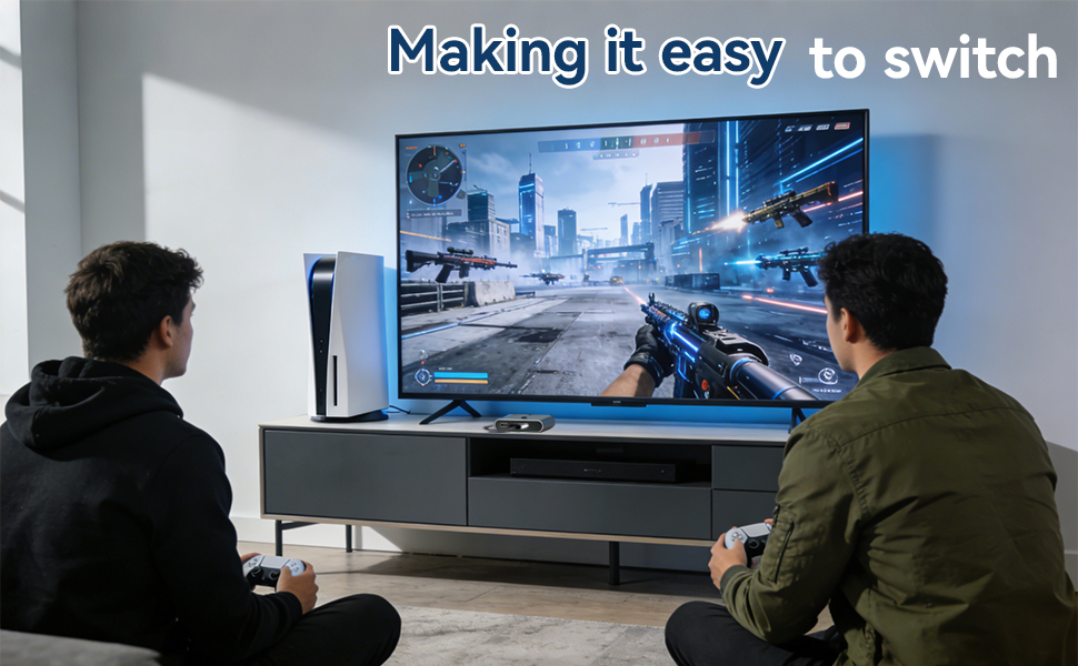hdmi switch splitter, Making it easy to switch