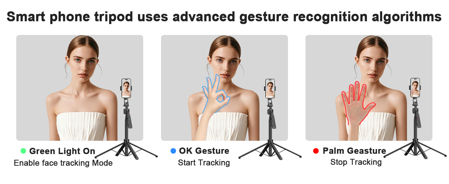 face tracking tripod for iphone