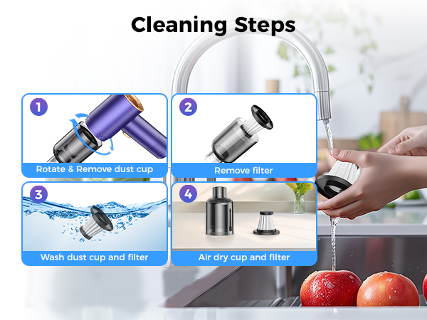 cordless handheld vacuum cleaner