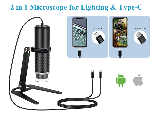 ios microscope camera