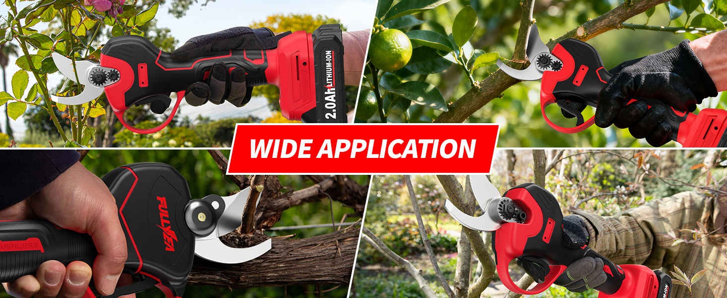 electric pruners for gardening