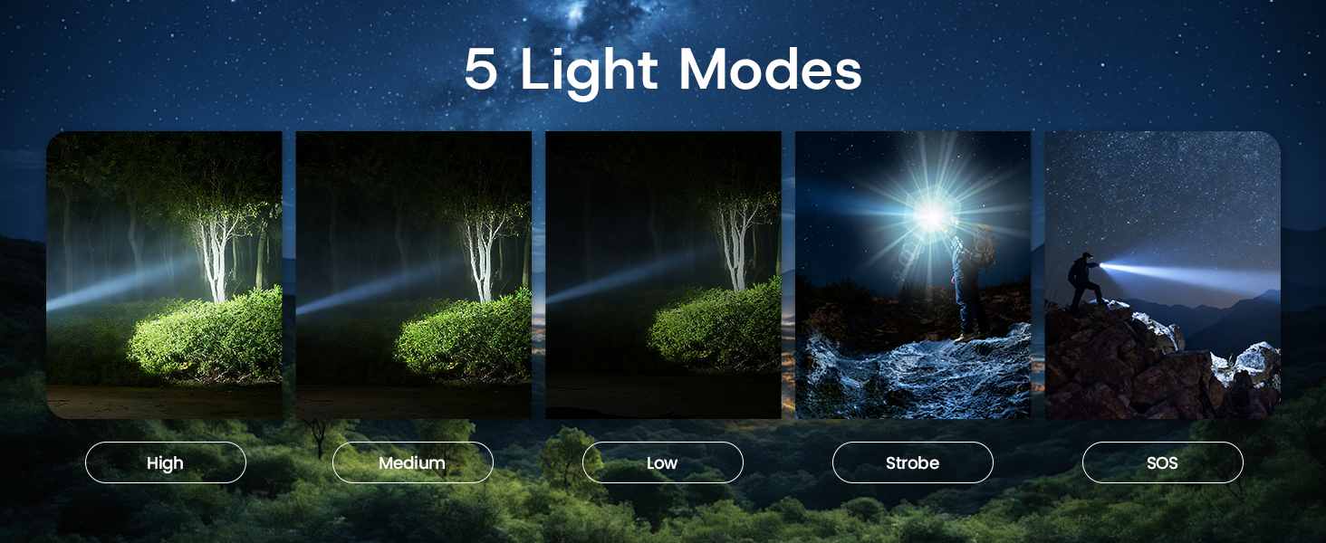 EKKILOT Flashlight F24