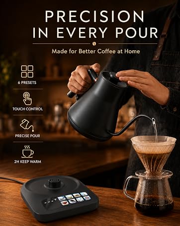 Mecity Touchscreen Pour Over Kettle