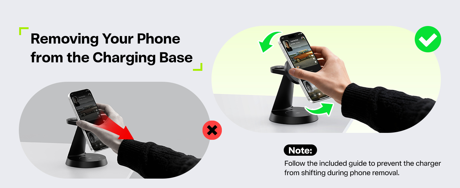 3 in 1 magnetic charging station