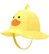 Baby Sun Hat Toddler Summer Hat UPF 50+ Bucket Hat Baby Boy UV Sun Protection Hats Kids Beach Out...