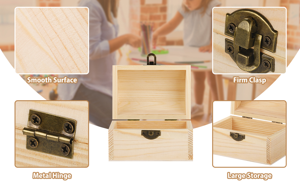 Wooden Boxes for Art