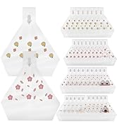 iplusmile Triangle Onigiri Wrappers Bags, 100Pcs Food Grade Plastic Japanese Easy Tear Onigiri Ba...