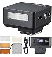 Godox iT20-C Flash for Canon, Mini TTL Flash with Intuitive Screen, 1.5s Recycle, 700 Full Power ...