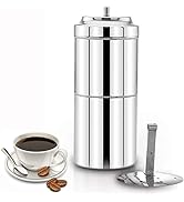 Nature's Own Stainless Steel South Indian Filter Coffee Maker(Size # 3) - 260 ml (Pack of 1) B-P