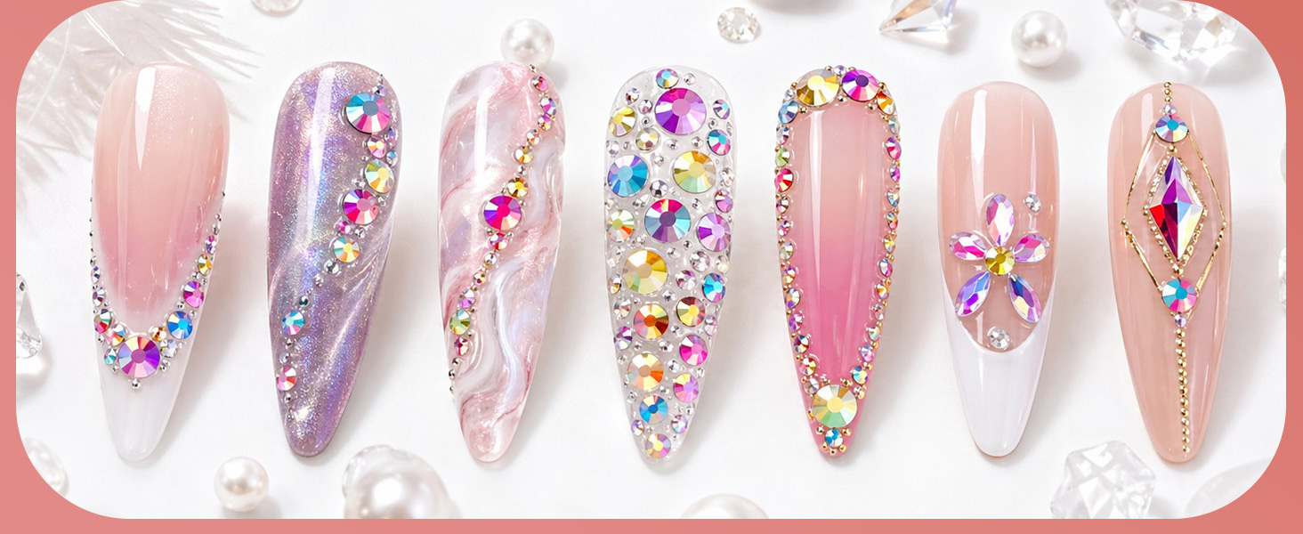 28 colors rhinestones 5