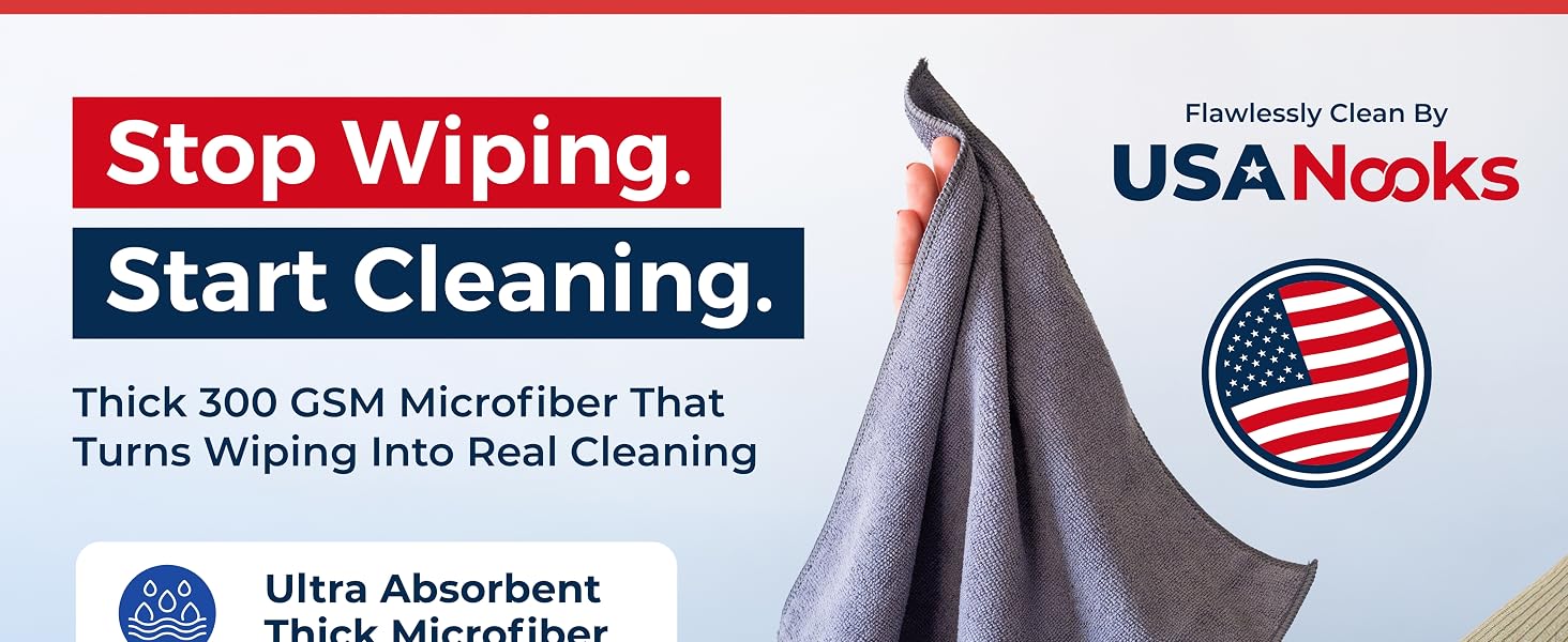 Stop Wiping. Start Cleaning.