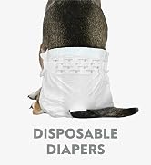 Paw Inspired Disposable Dog Diapers | Female Dog Diapers Ultra Protection | Diapers for Dogs in H...