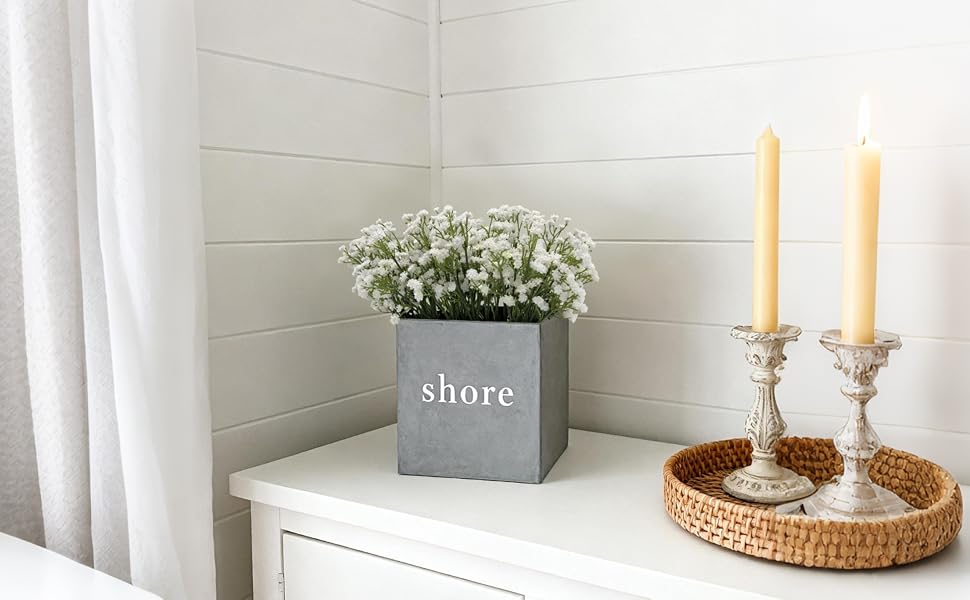 White Baby Breath Artificial Flowers – Timeless Accents for Corners &amp;amp; Entryways