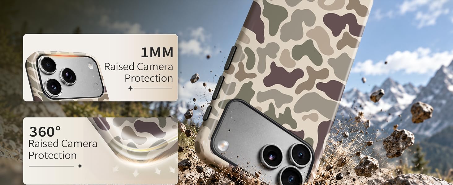 iphon 18 pro max case camo