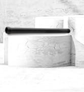 OFFO Shower Arm with Flange, 16 Inches Wall Mount Replacement Angle Shower Head Arm Wall-Mounted ...