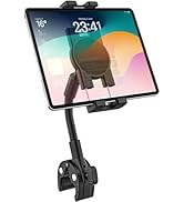 GDZN Tablet Mount for Spin Bike, Gooseneck Indoor Cycling Tablet Holder, Exercise Bike Handlebar ...
