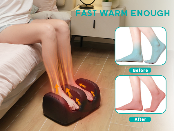 foot massager with heat