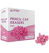 Pencil Top Erasers, 144 Count Cap Erasers, Pink Eraser Tops, Pencil Eraser Tops, Eraser Caps, Pen...