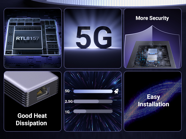  USB C to Ethernet Adapter