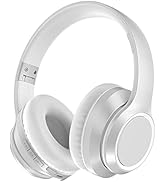 Rockpapa E8 Wireless Over Ear Headset with Deep Bass, Bluetooth and Wired Foldable Headphones Bui...