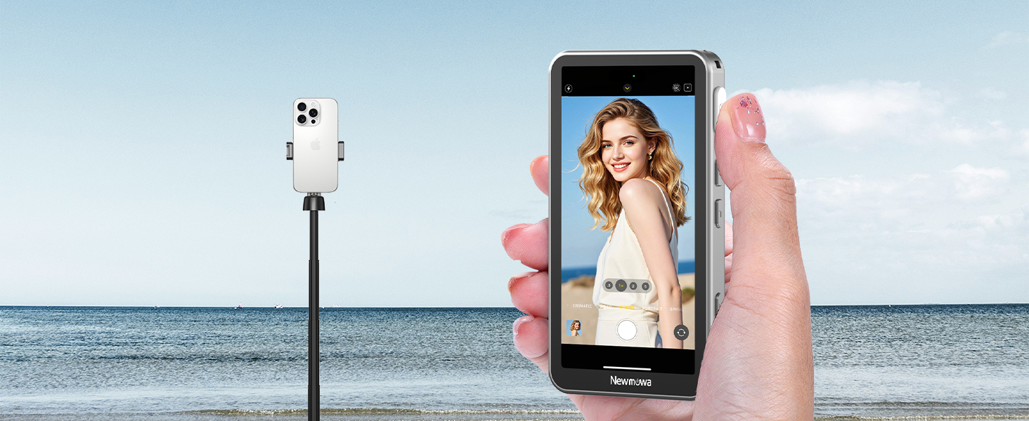 vlog monitor for phone