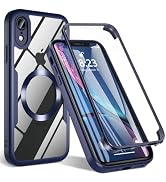 BESINPO for iPhone XR Case, iPhone XR Magnetic Case [Compatible with MagSafe] [Full Body Shockpro...