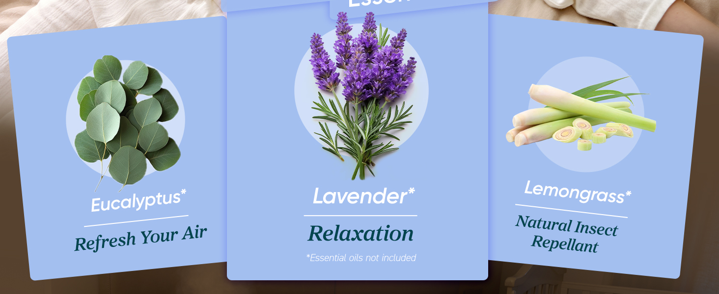 Add any essential oil as you want