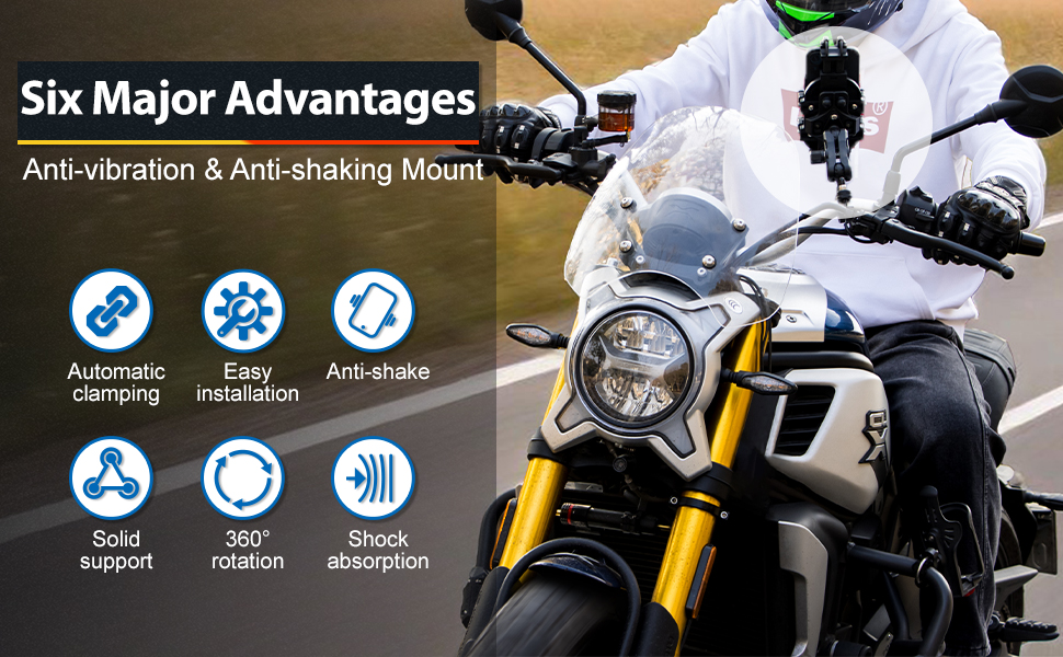 Motorcycle Phone Mount 1