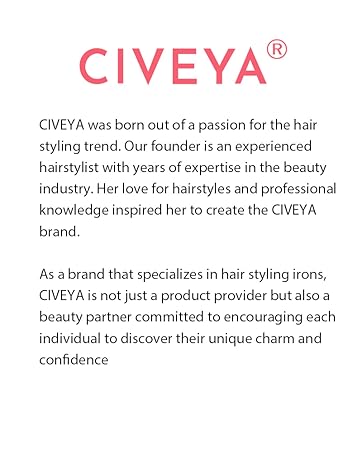 CIVEYA Mini Hair Crimper for Short Hair