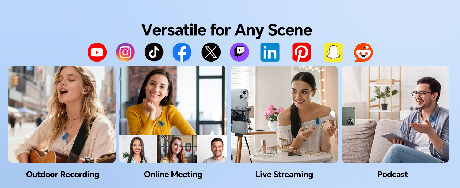 Versatile for Any Scene