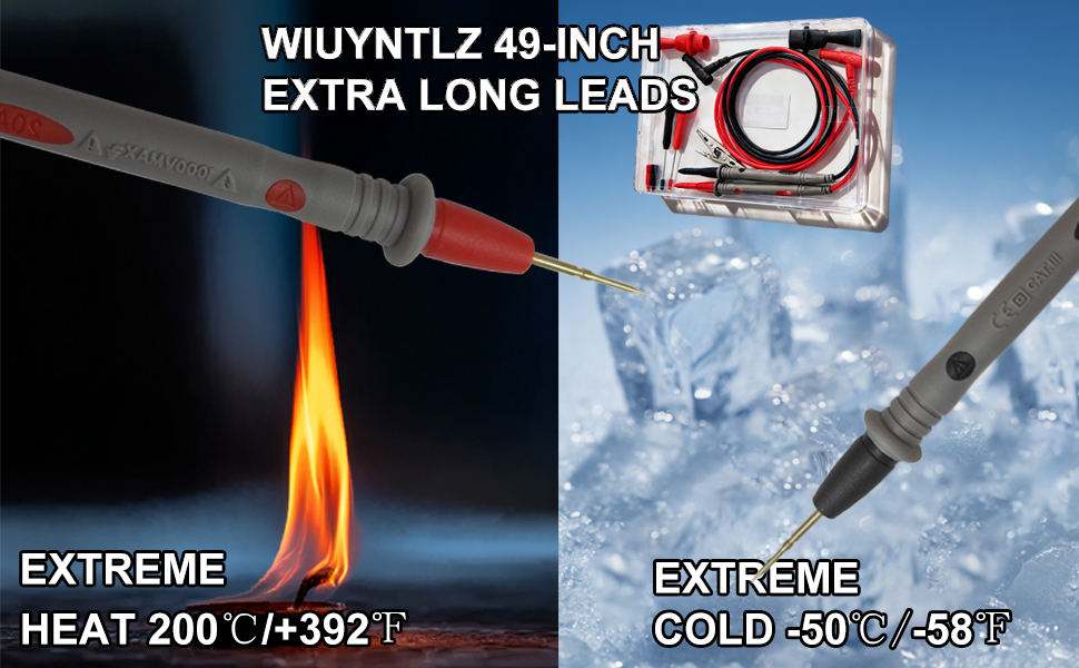 WIUYNTLZ 49-INCHEXTRA LONG LEADS