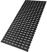 BEMISO Shower Mat Non Slip Bathtub Mat with Suction Cups and Drain Holes 39.4 x15.7 Inch Bath Mat...