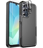 Ezanmull for Samsung Galaxy A16 5G Phone Case, [Military Grade Drop Protection] [Glass Screen Pro...