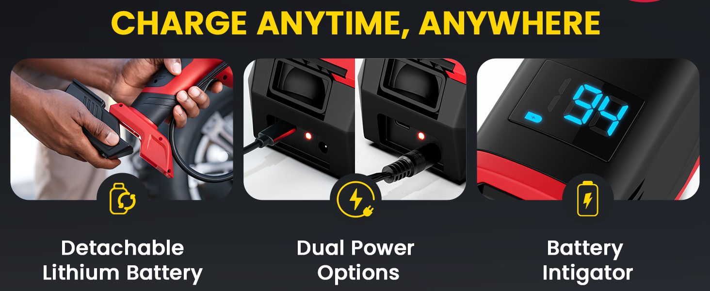 BULLSEYE PRO AIR TIRE INFLATOR